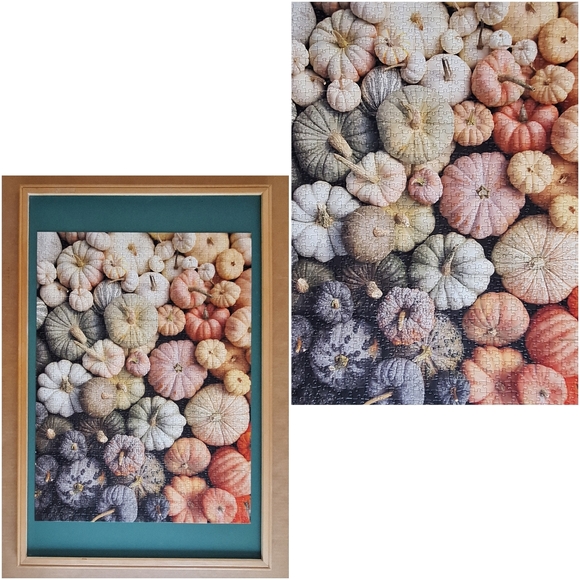 🧩 Jigsaw Puzzle 1000 pieces "Heirloom Pumpkins" by Galison 🧩 - Picture 3 of 7